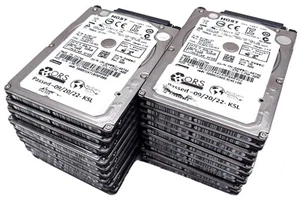 Lot of 20 HGST 320GB 2.5" HDD 5400RPM SATA III Laptop Hard Drive HTS545032A7E680 - Picture 1 of 5