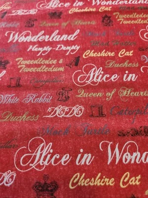 "Adventures in Wonderland" by Whistler Studios, Pattern No. 30856 - 36" x 43" - Image 1 of 3