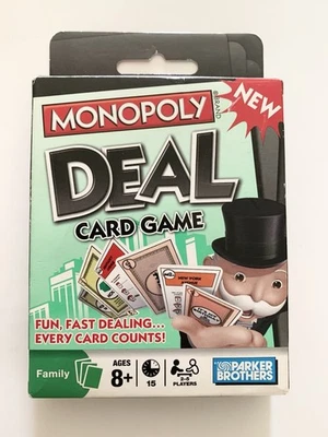 Monopoly Deal Family Card Game Parker Brothers - Image 1 of 3