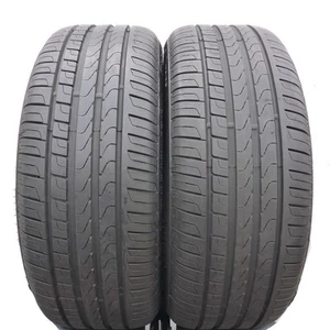 245 45 18 2x PIRELLI 245/45 R18 96Y P7 RunFlat BMW Sommerreifen 2019 6,8-7,2mm - Bild 1 von 8