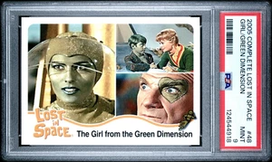2005 RITTENHOUSE THE COMPLETE LOST IN SPACE 48 GIRL/GREEN DIMENSION PSA MINT 9 - Picture 1 of 2