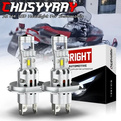 Bombilla halógena de faros H4 2 piezas para moto de nieve Polaris 440 PRO X FAN 2002-2003 Foto 1 de 4