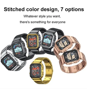 Stylish Sports Smart Watch Bluetooth Calling Smartwatch Metal Bracelet Fashion - Picture 1 of 24