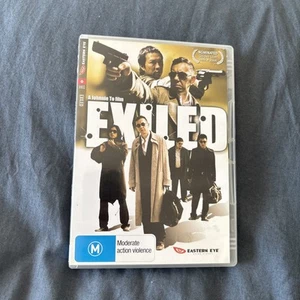 Exiled region 4 DVD 2006 Hong Kong / Cantonese thriller Eastern Eye Region 4 - Picture 1 of 5