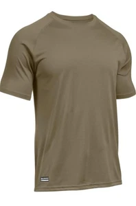Camiseta Under Armour Para Hombre UA Tactical Tech Manga Corta Mediana Marrón Oliva - Imagen 1 de 4