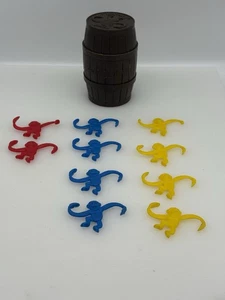 Juego Barrel of Monkeys 1966 vintage #8312 de Lakeside Toys - con 10 monos - Imagen 1 de 5