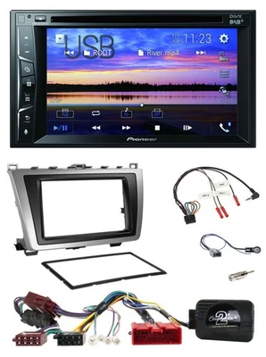 Pioneer Bluetooth 2DIN USB DVD DAB Lenkrad Autoradio für Mazda 6 2008-2010 aktiv - Bild 1 von 4