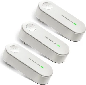Qualirey 3 Pcs Air Purifier Plug in Portable Negative Ion Generator White - Picture 1 of 7