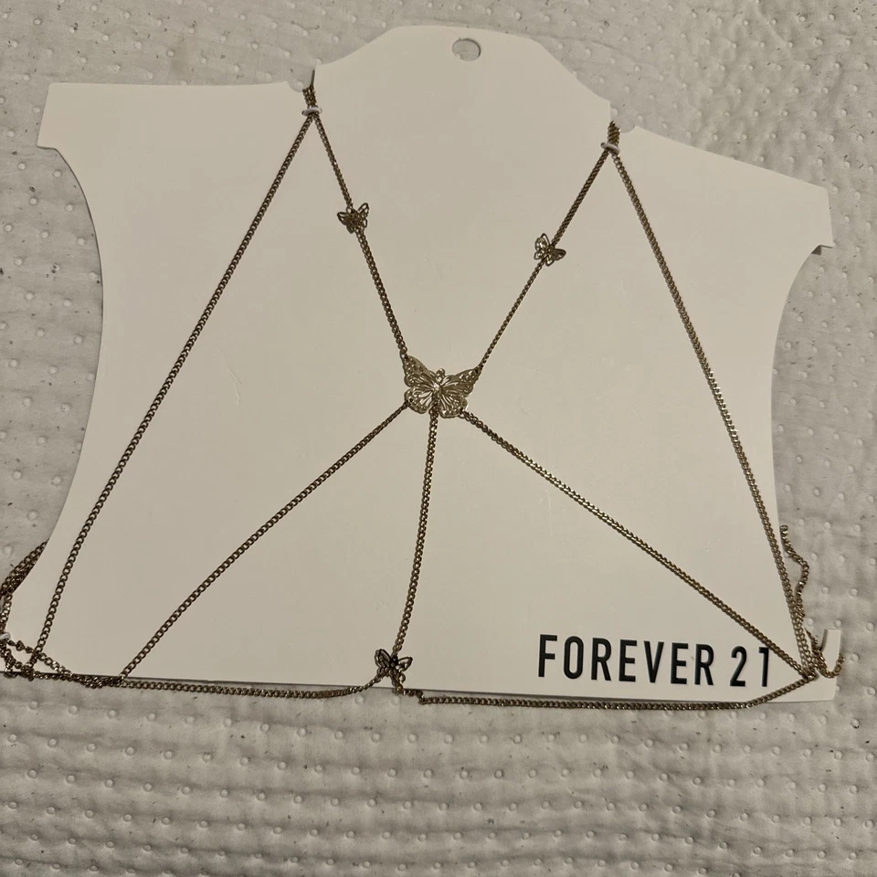 Collar mujer Forever 21 color oro antiguo, talla única, Foto 1 de 1