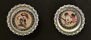 Mickey & Minnie Disney Pirates of the Caribbean Door Magnets Lot of 2 - Picture 1 of 3