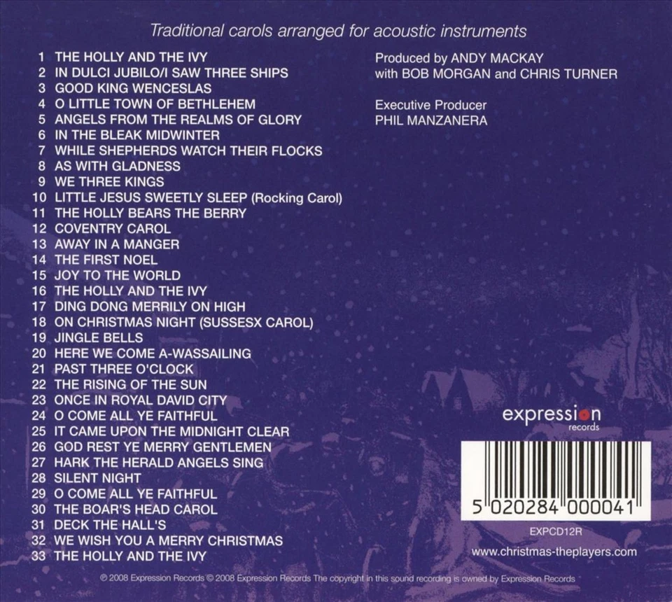 CHRISTMAS-THE PLAYERS NEW CD Foto 1 de 1