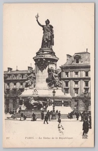 AK La Statue de la République Paris Frankreich - Bild 1 von 2