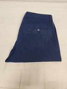 Bonobos Marzotto Italian Wool Athletic Cut Dress Pants Blue Size 36x32 Excellent - Picture 1 of 12