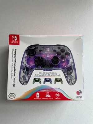 PDP Gaming Afterglow Wireless Nintendo Switch Pro Controller New Sealed - Image 1 of 4