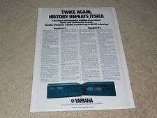 Yamaha 1975 Ad, C-1 Preamp, B-1 Power Amp, Articles, 1 page, Some of Yamaha BEST