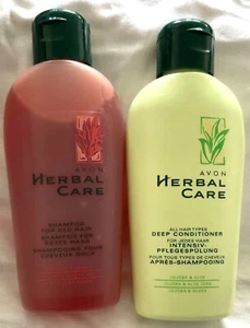 Avon Herbal Care Red Hair Shampoo & All Hair Deep Conditioner - Picture 1 of 1