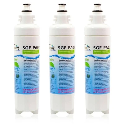 SGF-PA07 Fits for PANASONIC NRBH12590 SERIES Refrigerator Water Filter (3 Pack) - Image 1 of 4