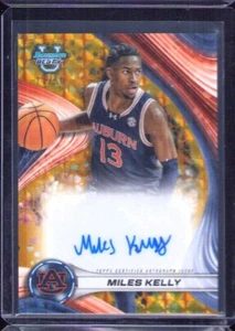 2024-25 Bowmans University's Best Miles Kelly Best of 2024 Gold Autógrafo/50 - Imagen 1 de 2