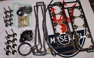 JUEGO COMPLETO DE VÁLVULAS DE JUNTA DE MOTOR MASERATI GHIBLI INDY BORA KHAMSIN MÉXICO - Imagen 1 de 4