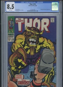 Thor #155 1968 CGC 8.5 - Picture 1 of 3