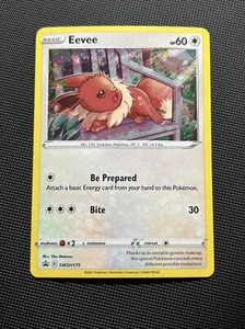 Eevee - SWSH175 - Pokemon Promo Sword & Shield Ultra Rare Holo Card NM - Bild 1 von 3