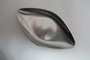 1 (2) WMF 60er Jahre Cromargan Vorlege-Platte Wagenfeld Bauhaus  - Bild 1 von 5