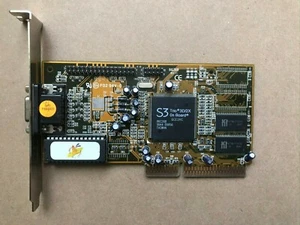 AGP Video Graphics Card S3 Trio 3d AGP-S3T3D2X-4m - Picture 1 of 2