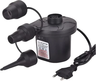 ELEDREME Elektrische Luftpumpe Luftmatratze 2 in 1 Luftpumpe Elektrisch für Aufblasbar