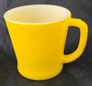 Fire King Mug, Bright Cheerful Yellow - Bild 1 von 4