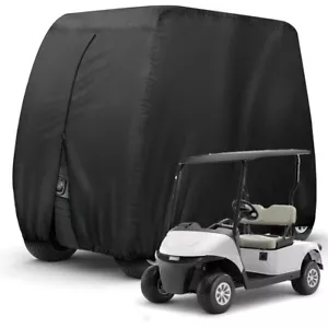 For EZ-GO TXT RSV Elite 2 Passenger Golf Cart Cover Zipper Enclosures Waterproof - Bild 1 von 7