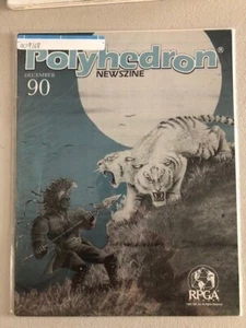 TSR RPGA Polyhedron Magazine #90 New Republic Campaign Variant D&D AD&D - Picture 1 of 1