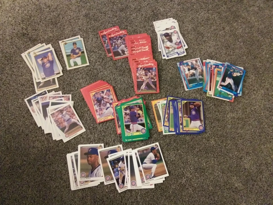 Chicago Cubs 1990s (1990) Singles - You Pick - Build a custom lot! - Image 1 of 1