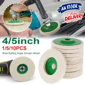  Wool Felt Polishing Wheel Pad Buffing Polishing Disc - For Rotary Tool  4/5 Inc - Picture 1 of 14