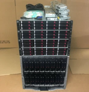 HP C7000 G3 14.4TB 15K 10GbE iSCSI 256-Core 1.5TB 16x BL460c Gen8 P2000 G3 SAN - Picture 1 of 3