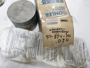 Genuine Kohler .030 oversized piston 47 874 10-S 4787410S - Picture 1 of 2