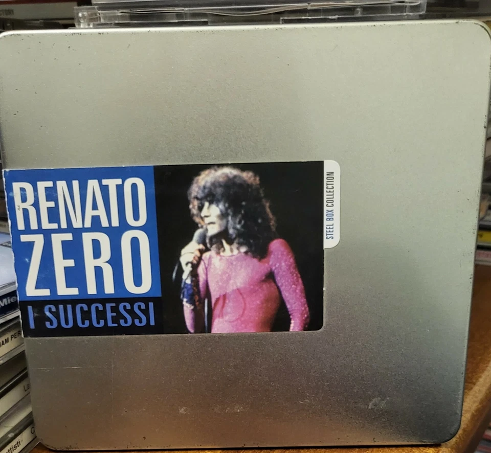 Renato Zero i successi steel box collection cd rca sony - Immagine 1 di 1