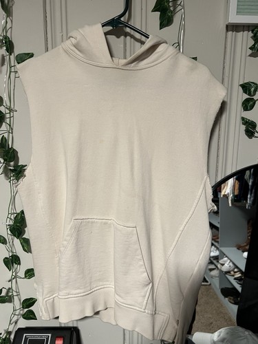 OFF WHITE Felpa con cappuccio manica corta Zara