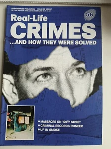 Real life Crimes magazine... And How They Were Solved. Vol 1 Issue #56 Free P&P  - Bild 1 von 3