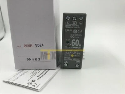 New IDEC PS5R-VD24 INPUT 100-240VAC 1.3-0.8A Switching Power Supply - Image 1 of 3