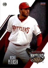 2018 Wisconsin Timber Rattlers Choice #26 Michael Petersen Campbell California 