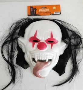 HALLOWEEN GRUSELIGE CLOWNMASKE 10X7 92-913627 NEU - Bild 1 von 4