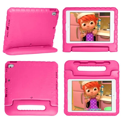 For iPad A16 11th 10th 9th 8th 7th 6th 5th Generation EVA Kids Case Stand Cover - Image 1 of 4