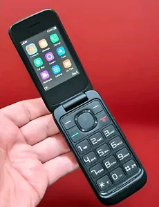 Alcatel 2053X (Unlocked) Flip Mobile Phone Excellent Condition With Charger - Picture 1 of 10