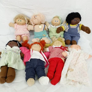Vintage Cabbage Patch Kids Doll lot Red head, African American, Koosas - Picture 1 of 18
