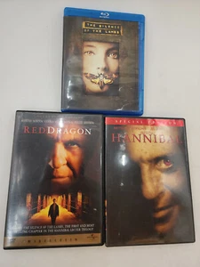 3 Blu Ray Horror &Scary Lot: Silence of the Lambs/Hannibal/Red Dragon - Bild 1 von 11