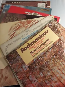 Bundle 8 classical vinyl lps Grieg brahms Beethoven handel Tchaikovsky - Picture 1 of 8