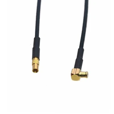 RF Cable MCX male Elbow to MMCX Female RG174 6"~10FT DVB TV radio GPS antenna - Image 1 of 4