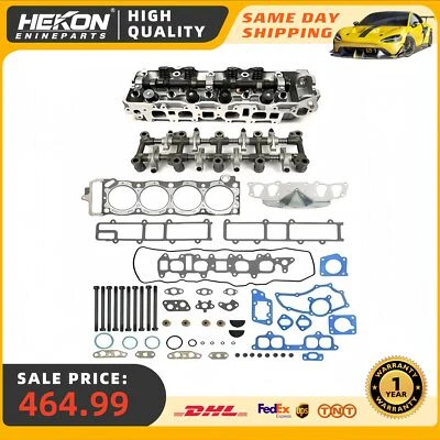 Cylinder Head Rocker Arm Head Gasket Set w/ Bolts Fits 85-95 Toyota 22R FE 2.4L - Image 1 of 4