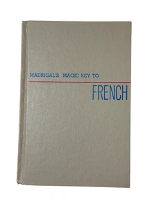 Madrigal's Magic Key to French Copyright 1959 1st Edition No Jacket - Picture 1 of 6