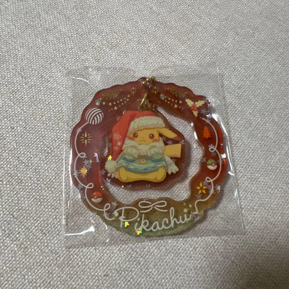 Pokemon Center Acrylic Ornament Collection Pikachu 2024 Navidad Japón - Imagen 1 de 1
